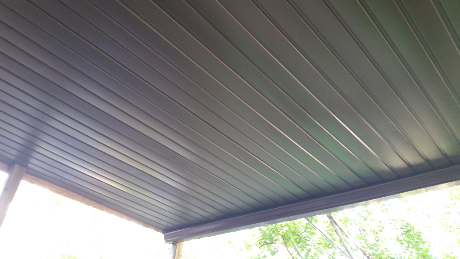 Waterproof Lower Deck from Upper Deck